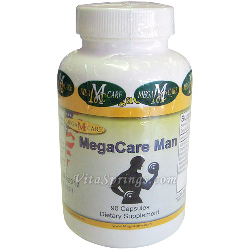 MegaCare MegaCare Man 500mg, Male Formula, 90 Capsules, MegaCare