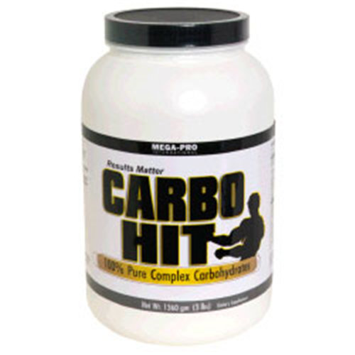 Mega-Pro Mega-Pro Carbo Hit, 100% Pure Complex Carbohydrates, 3 lbs