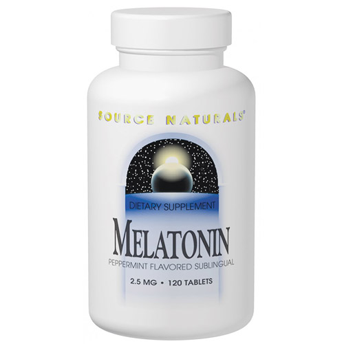 Source Naturals Melatonin 1mg Sublingual Orange 200 tabs from Source Naturals