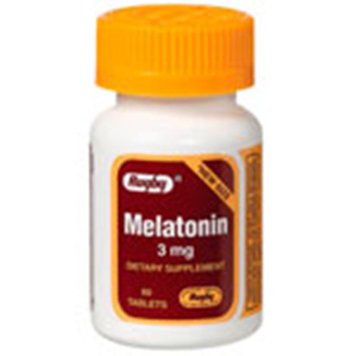 Melatonin 3 mg, 60 Tablets, Watson Rugby