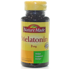 Melatonin 3 mg, 120 Tablets, Nature Made