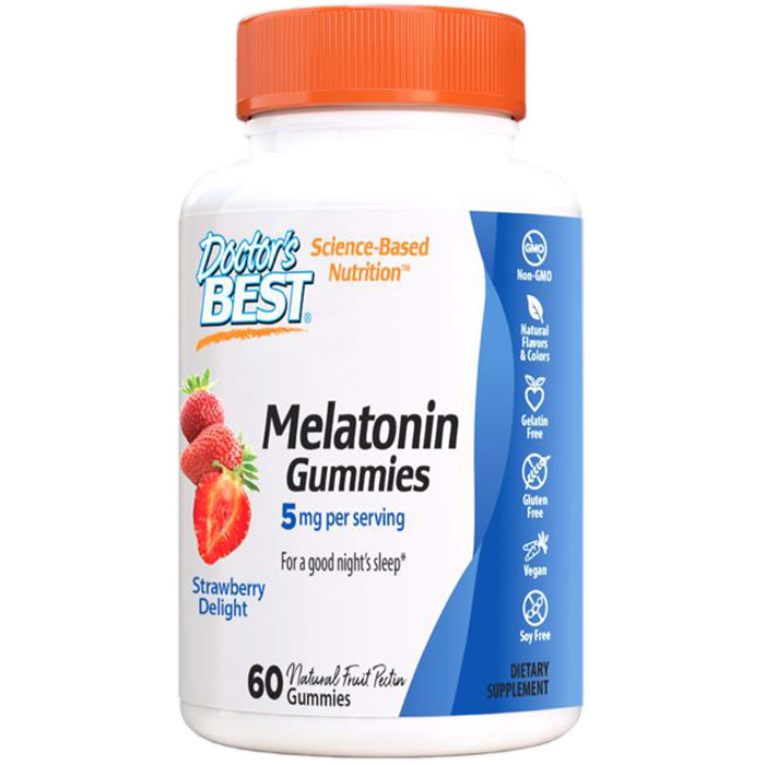 Melatonin Gummies, 60 ct, Doctors Best