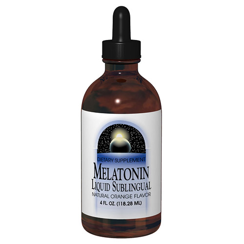 Source Naturals Melatonin Liquid Orange Sublingual 4 fl oz from Source Naturals