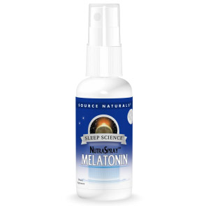 Melatonin NutraSpray 1.5mg Orange 2 oz from Source Naturals