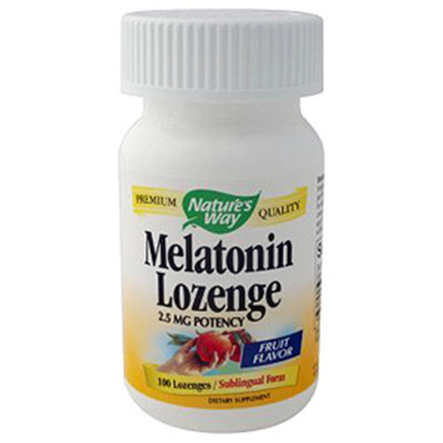 Melatonin Sublingual 2.5mg 100 lozenges from Natures Way