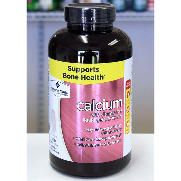 078742090191 UPC Member's Mark Calcium 600 Mg, With Vitamin D UPC