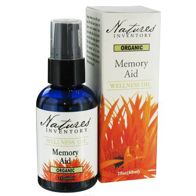 Memory Aid Wellness Oil, 2 oz, Nature's Inventory