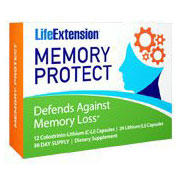 Memory Protect, 12 Colostrinin-Lithium (C-Li) Capsules & 24 Lithium (Li) Capsules, Life Extension