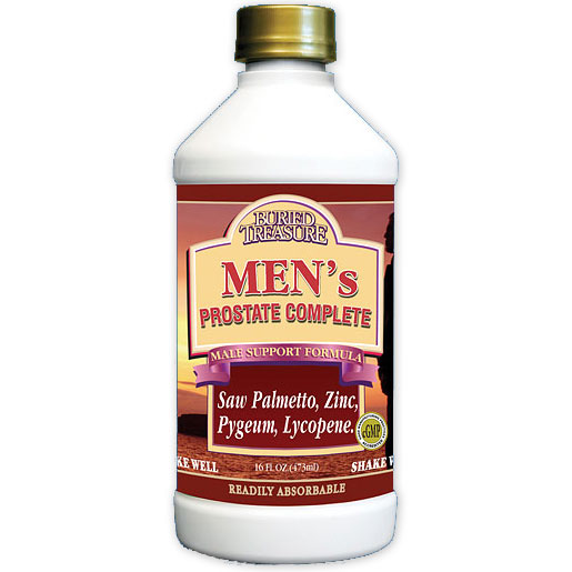 Mens Prostate Complete Liquid Supplement, 16 oz, Buried Treasure Liquid Nutrients