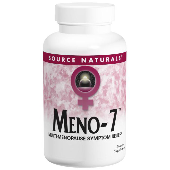 Meno-7, With EstroG-100, 30 Vegetarian Capsules, Source Naturals