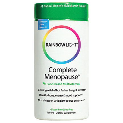 Rainbow Light Complete Menopause Multivitamin 120 tabs, Rainbow Light