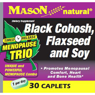 Menopause Trio, 30 Caplets, Mason Natural