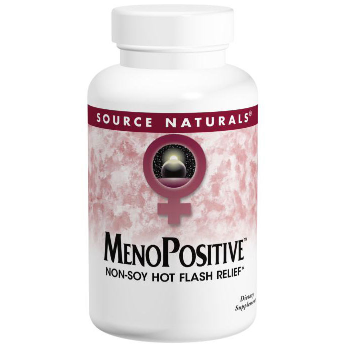 MenoPositive, Hops Flower Extract, 30 Tablets, Source Naturals