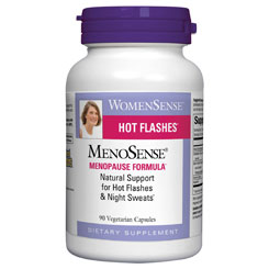 Natural Factors MenoSense Menopause Formula, 180 Veggie Caps, Natural Factors