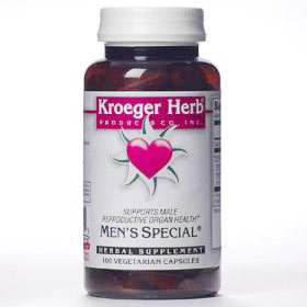 Mens Special, 100 Vegetarian Capsules, Kroeger Herb