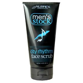 Mens Stock City Rhythms Face Scrub, 6 oz, Aubrey Organics