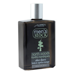Mens Stock North Woods After Shave Lotion, 4 oz, Aubrey Organics