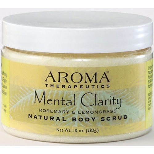 Abra Therapeutics Aroma Therapeutics Mental Clarity Body Scrub 10 oz, Abra Therapeutics