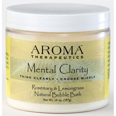 Abra Therapeutics Aroma Therapeutic Mental Clarity Bubble Bath 14 oz, Abra Therapeutics