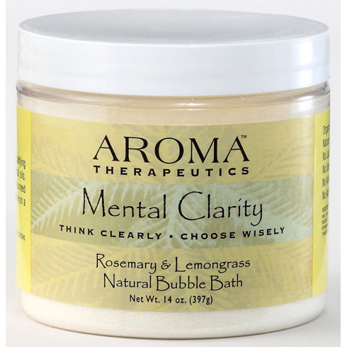 Mental Clarity Natural Bubble Bath, 14 oz, Abra Therapeutics