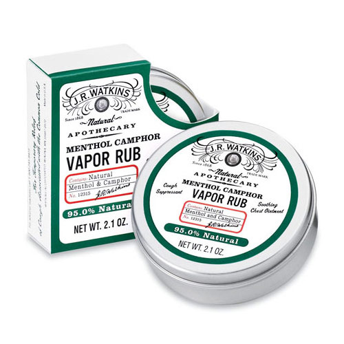 Menthol Camphor Vapor Rub, 2.1 oz, J.R. Watkins dayofhealth124s