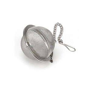 Mesh Tea Ball, Stainless Steel, 1.75 Inches, StarWest Botanicals