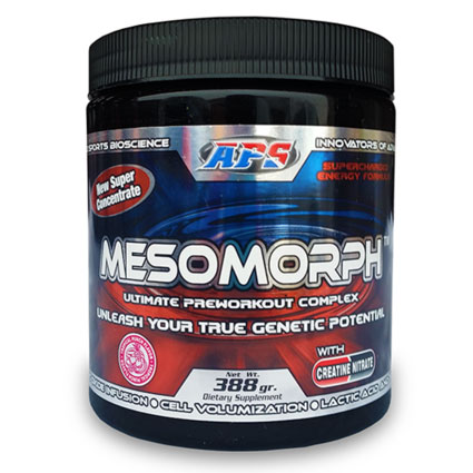 APS Nutrition Mesomorph Powder, Ultimate Preworkout Complex, 388 g, APS Nutrition