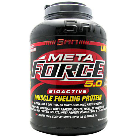 Meta Force, Bioactive Muscle Fueling Protein, 81 oz (5.06 lb), SAN Nutrition