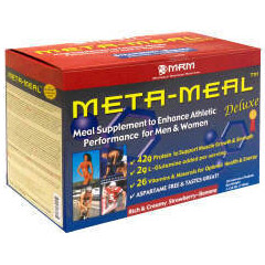 MRM Meta-Meal Deluxe - Strawberry Banana, 20 Packets, MRM