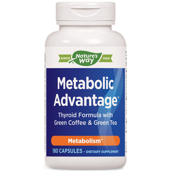 Enzymatic Therapy Metabolic Advantage, 180 Capsules, Enzymatic Therapy