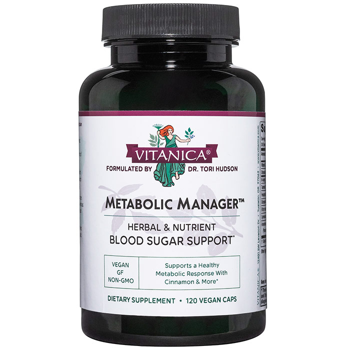 Metabolic Manager, 120 Vegetarian Capsules, Vitanica