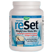 Metabolic ReSet Weight Loss Shake Mix - Vanilla, 1.4 lb, Nature's Way