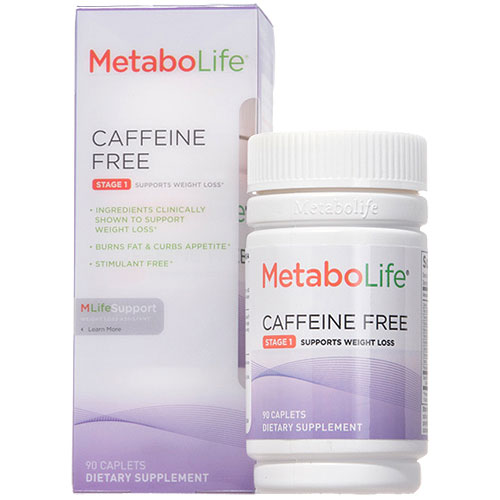 MetaboLife Caffeine Free, Stimulant Free Weight Loss, 90 Tablets, Twinlab