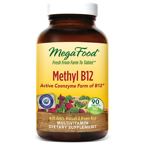Methyl B12, 90 Tablets, MegaFood