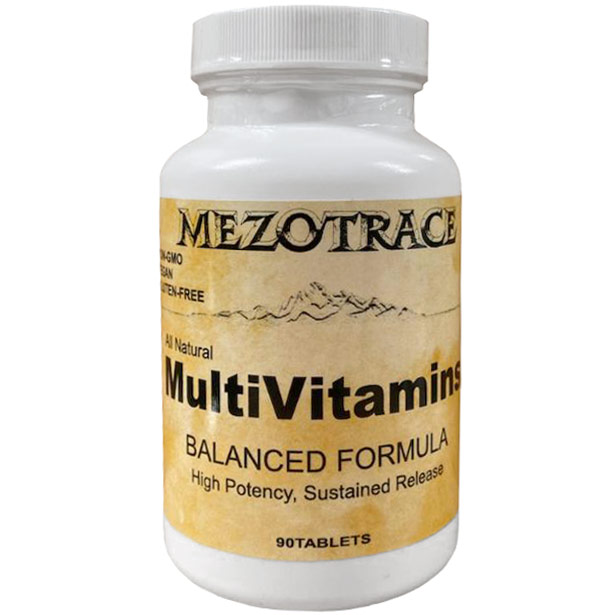 Mezotrace Balanced-Formula Multivitamins 120 tablets