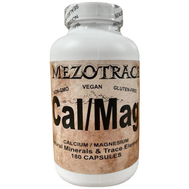 Mezotrace Calcium/Magnesium Natural Minerals & Trace Elements 180 Tablets