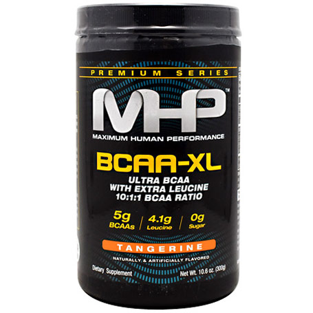 MHP BCAA-XL Powder, Ultra BCAA with Extra Leucine, 300 g (30 Servings)