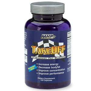 Maximum Human Performance (MHP) MHP TakeOff Hi-Energy Fat Burner (Take-Off), 120 tablets