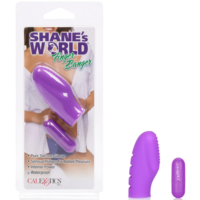 Shanes World Finger Banger - Purple, California Exotic Novelties