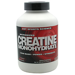 Micronized Creatine Monohydrate , 525 g, AST Sports Science