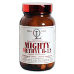 Mighty Methyl Vitamin B-12 Sublingual, 60 Tablets, Olympian Labs