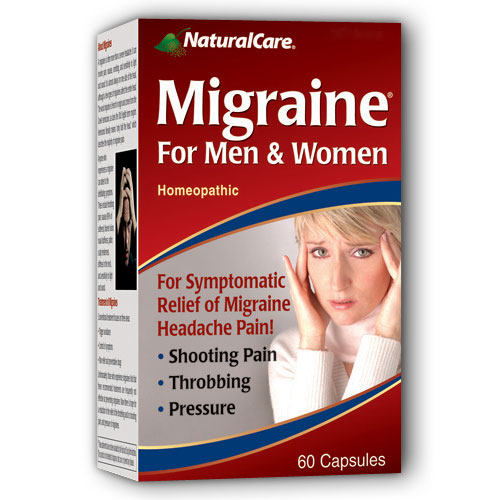 Migraine Relief (Fast Migraine Pain Relief) 60 caps from NaturalCare