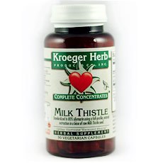Milk Thistle Complete Concentrate, 90 Vegetarian Capsules, Kroeger Herb