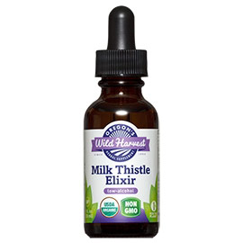 Milk Thistle Elixir, Low Alcohol, Organic, 1 oz, Oregons Wild Harvest