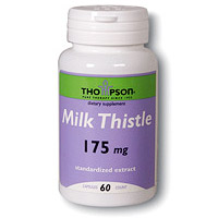 Milk Thistle Extract 175mg 60 caps, Thompson Nutritional Products
