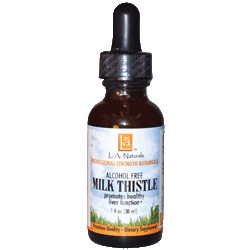 Milk Thistle Glycerine, 1 oz, L.A. Naturals