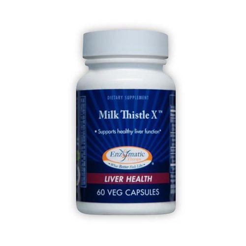 Milk Thistle X, 60 Veg Capsules, Enzymatic Therapy