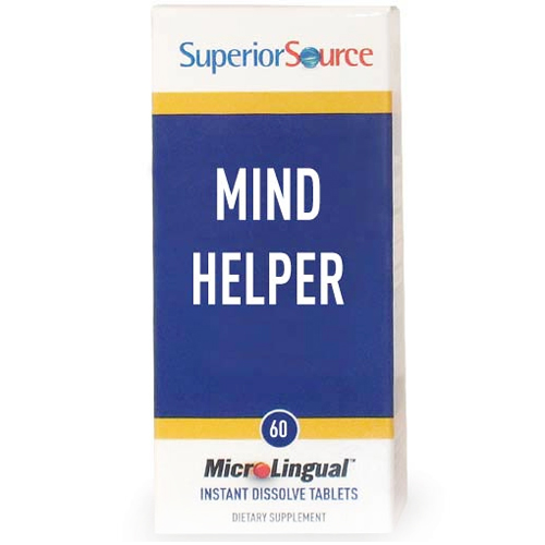 Superior Source Mind Helper, 60 Instant Dissolve Tablets, Superior Source