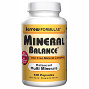 Mineral Balance, Multi Minerals Iron Free, 120 caps, Jarrow Formulas