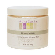 Mineral Bath Tranquility, Aromatherapy Mineral Bath Salt, 16 oz jar from Aura Cacia